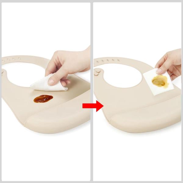 Washable Dinnerware силикона девушек установил безвкусное Bib пинка многоразовое