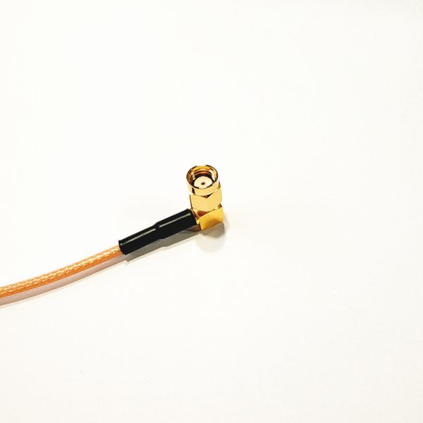 Low-Loss RF Cable Assembly with 50Ω Impedance and Weatherproof RG316 Coaxial Jumper Wire
