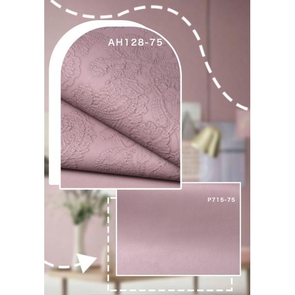 3D Retro Floral en relief de cuir en PVC pour sac à main Boîte d'emballage Tissu décoratif Placemat Faux cuir