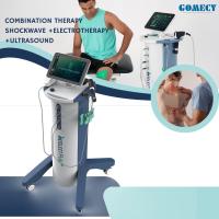 Machine de physiothérapie par ultrasons intelligente 3 en 1 avec ondes de choc pneumatiques électrothérapie par vibrations ultra profondes