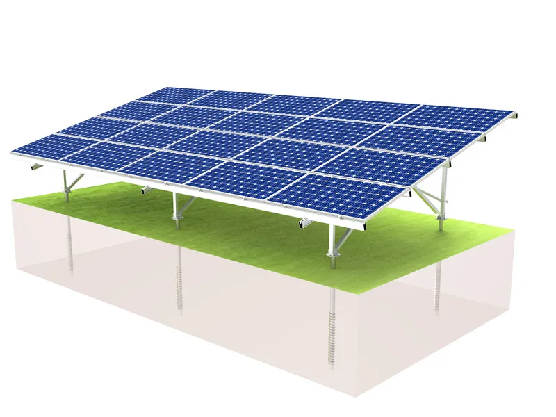 Lightweight Hot Dip Galvanized Steel Screw Anchors Steel Solar Energy System