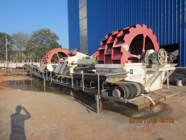 Sea Sand Washing Machine Wheel Sand Washer Sand Screening And Washing Equipment