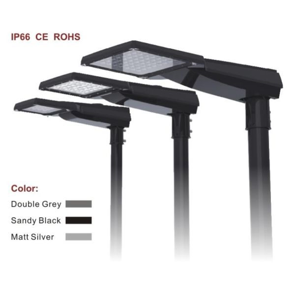 Aluminium 120lm/W 6500K IP66 150W 60mm Street Pole Light
