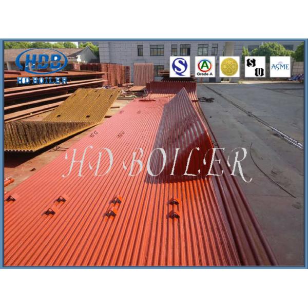 SA210A1 Carbon Steel Boiler Membrane Wall Electrical Water Boiler Spare Parts