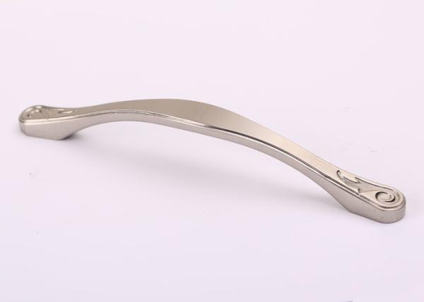 Brushed nickel classic Furniture Pull Handles zinc alloy wardrobe for bedroom