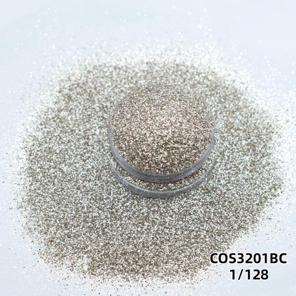 Biodegradable Blue Green Cosmetic Glitter Resin Pigment Powder OEM
