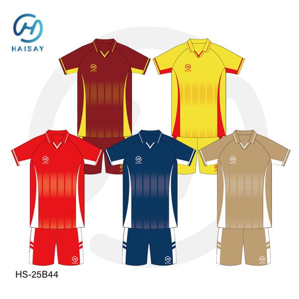 Maillot de football d'équipe personnalisé - Tissu respirant, tailles adulte et enfant, nom/numéro/logo inclus