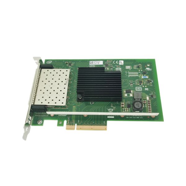 Adaptateur Ethernet Intel X710-DA4 FH Quad Port 10Gbe, 10/100/1000Mbps, carte réseau fibre optique