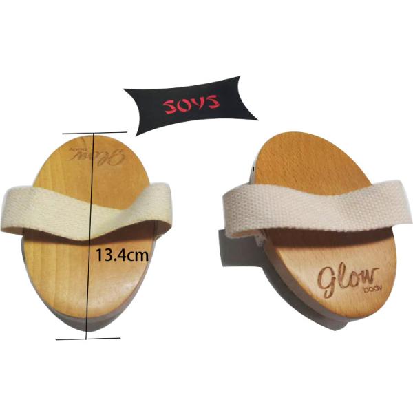 Dehumidification Oval Household Cleaning Brushes Eco Friendly Natural Boar Bristle