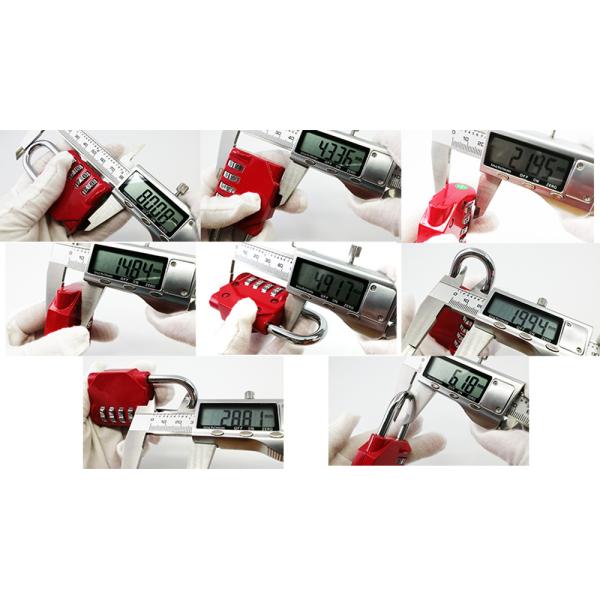 80*43*20mm Zinc Alloy Multi-Role Resettable Combination Lock with Customized Support