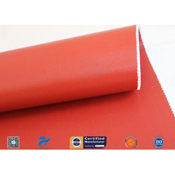 Silicone Coated Fiberglass Fabric Thermal Insulation Materials 1010GSM 51