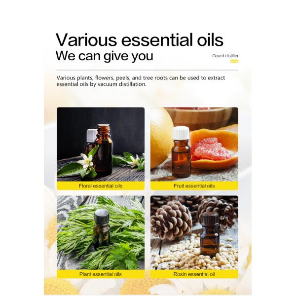 Easy to Lavender Oil Distiller Steam 10l/lemon Glass Essential Oil Distillation Extractor/machine Essential Oil 27.1 KG