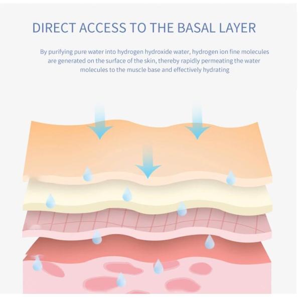 Hydrogen Oxygen Facial Rejuvenation Machine Black / White Color Optional