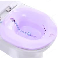 Banho de Sitz para o cuidado após o parto, alívio das dores, Yoni Steam Seat, bacia profundamente bastante, banho de Sitz para hemorroidas, dobrável