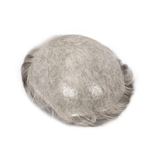 Left Design Super Thin Skin Human Mirage Male Pubic Hair Patch Hairpieces for Men