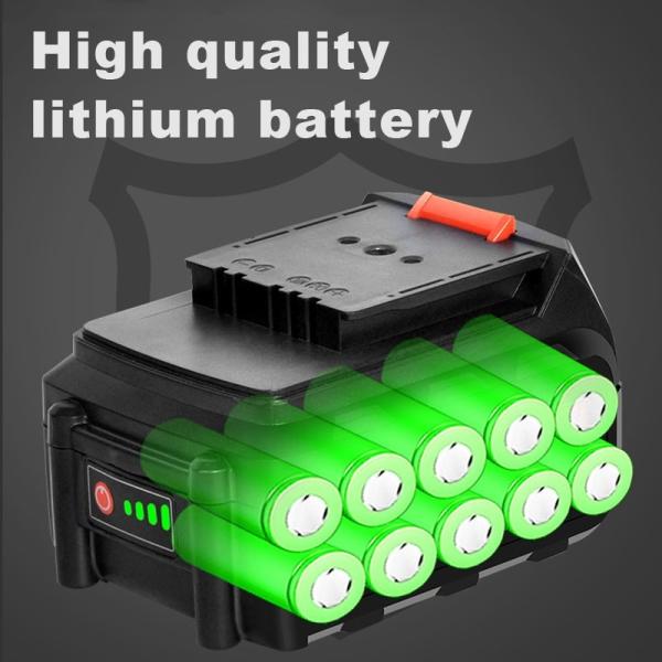 Lithium Ion Power Electric Hedge Trimmer With Manganese Steel Rust Proof Blades
