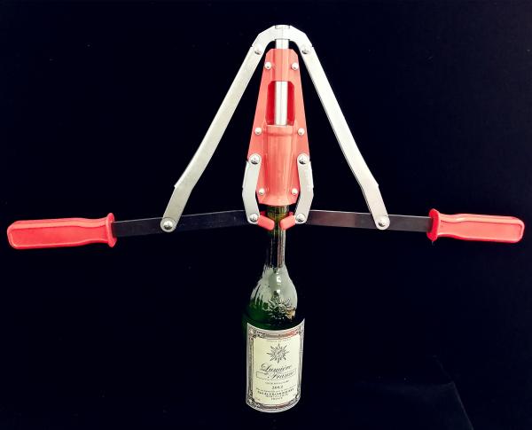 Adjustable Wine Making Corker ,  Hand Use Twin Lever Corker For Wine Bottles 