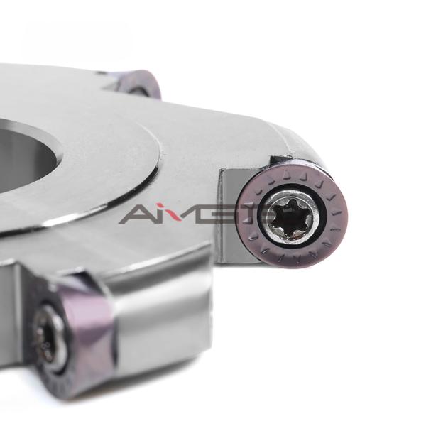 TMR Disc Three-edge Milling Cutter - RC/RP Round Nose Milling Cutter Disc Compatible with Cutter Insert RCMT0602/RPMT08T2