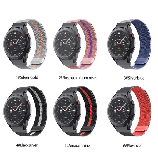 304 нержавеющая сталь для Samsung Galaxy Watch 4 6 цветов и 48G емкости