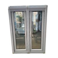 Alta resistencia a la intemperie 60 de la serie de PVC ventanas de cristal con mosquiteros