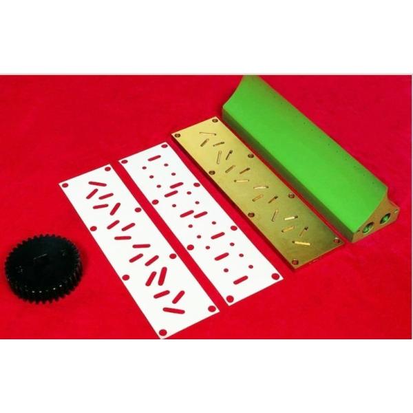 Rodillo de matriz de cobre personalizado de alta precisión para la fabricación de paintball y molde de cápsulas de encapsulación blanda