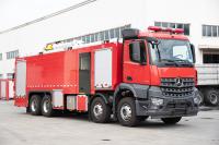 Mercedes-Benz 8X4 Water Foam Fire Fighting Truck Good Price Specialized Vehicle China Factory