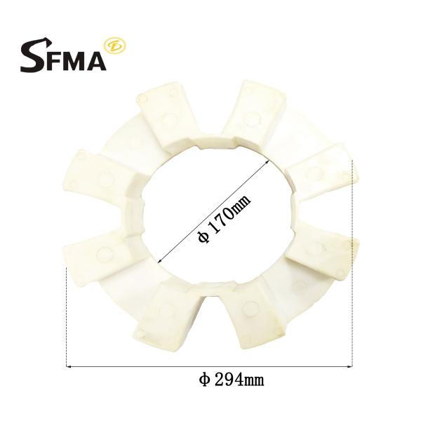 Pump Rubber Coupling 240K Hydraulic Pump Replacement Accessories