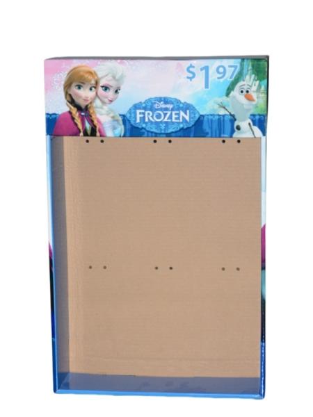 Advertising Cardboard Sidekick Display Glossy / Matte Lamination Surface Treatment