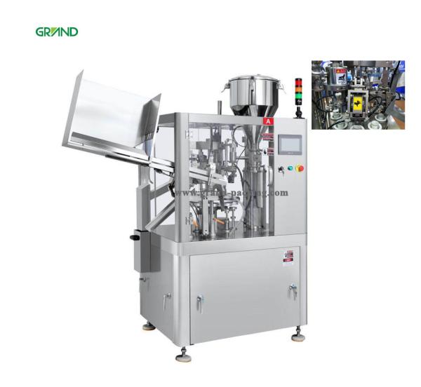 Stable Tube Filling Sealing Machine For Toothpaste Cream Cosmetic ZHY-60YP