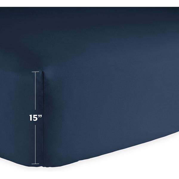 Upgrade Your Bedroom Decor with Bamboo 2200 Series 80gsm Brushed Microfiber Sheet Set