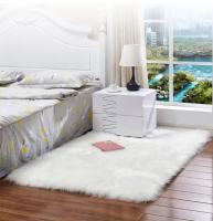 Petits tapis de polyester d'utilisation/petit tapis à la maison mous superbes peau de mouton de faux