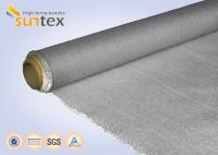 Tissu enduit de courant ascendant du tissu 0.77mm de fibre de verre d'unité centrale de couverture ignifuge pour des rideaux