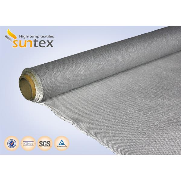 Fire Retardant Blanket PU Coated Fiberglass Fabric 0.77mm Thermal Fabric For Curtains