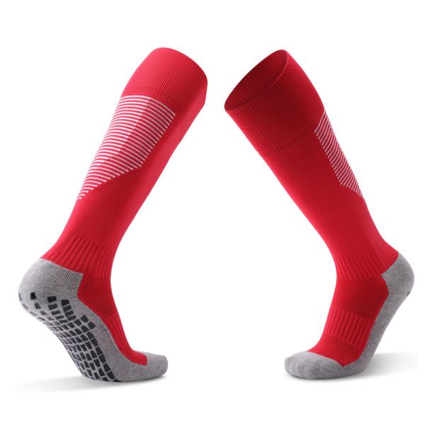 Highly Durable Men's Regular Size Sport Soccer Club Long Socks with Acceptaple OEM