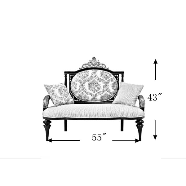 Vintage furniture online classic italian chaise lounge TI-009