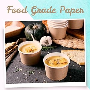 9-Oz Disposable Dessert Bowls For Hot Or Cold Food, 9-Ounce Party Supplies Treat Cups For Sundae, Frozen Yogurt