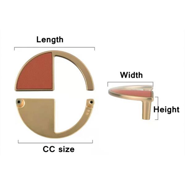 2pcs free shipping Sweden Style Furniture Handle  Kitchen CLeather  Pulls cupboard brown leather handle