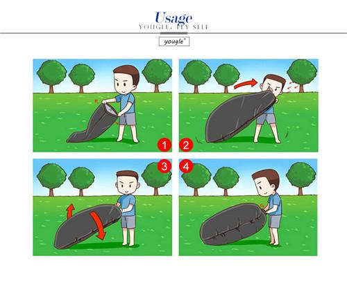 Outdoor Indoor Lazy Sleeping Sofa Couch Inflatable Air Sleeping Bag,Easy Breeze Air Sofa