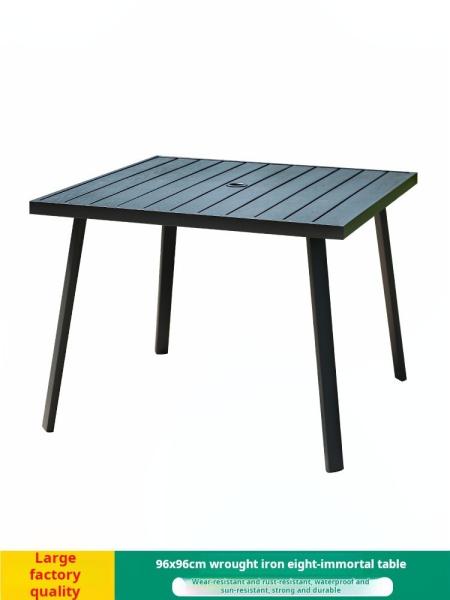 Aluminium Frame Terrace Furniture Waterproof Rattan Chair Set For Outdoor Dining Room