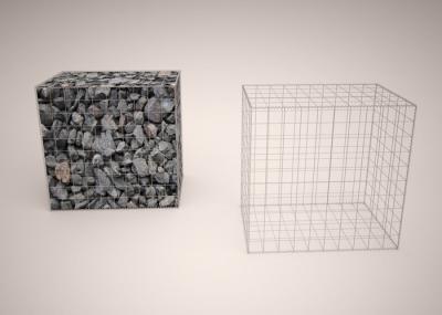Painéis de rede de arame de Gabion da proteção da erosão, gaiolas do fio para paredes de retenção da rocha