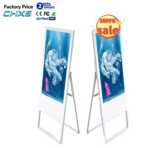 CH Portable Mobile Digital Signage LCD Screen Advertising Display Foldable