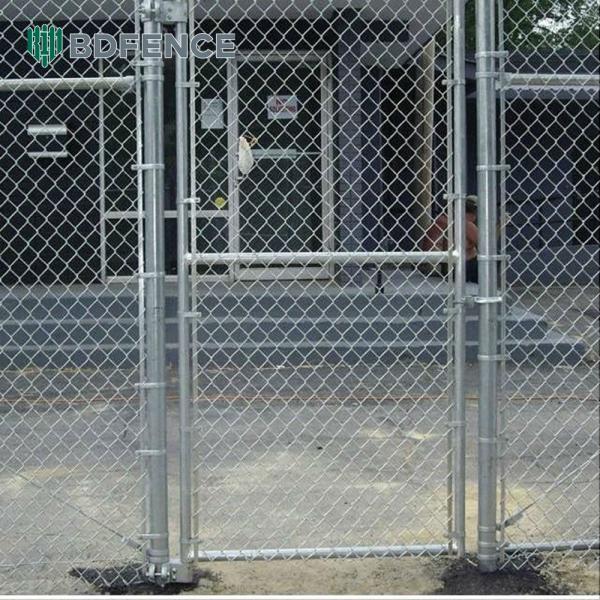 Incineration Plant Chain Link Fence Work Zone
