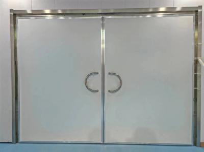 Portas de radiação ASTM Portas de proteção de ressonância magnética de aço Portas de proteção de polvo