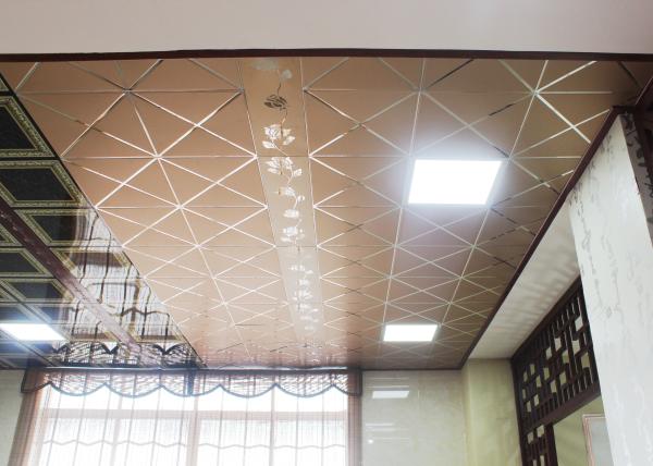 Waterproof Clip in Type Artistic Ceiling Tiles for Interior Room Decoration