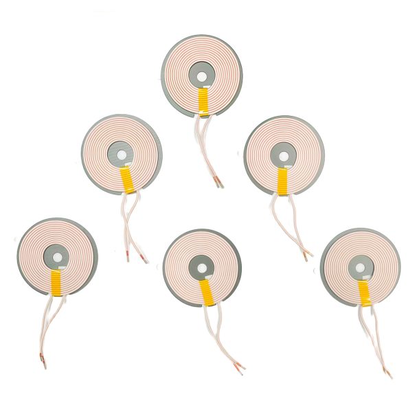 Wireless Charging Coil with 15W High Power 6.5µH Inductance and Integrated Magnetic Design for Efficient Charging