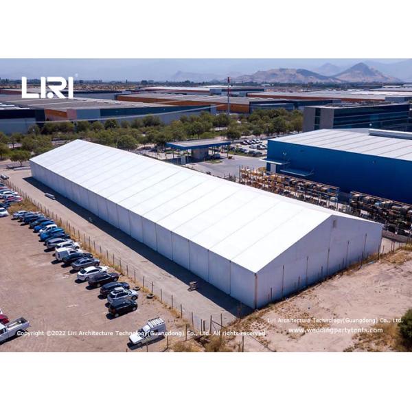 Heavy Duty Aluminum Frame Warehouse Tent Storage Construction 100KM/H Wind Loading