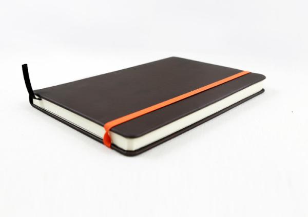 Sewing Glue Binding Custom Journal Notebook Special Thermo Pu Leather Cover Design