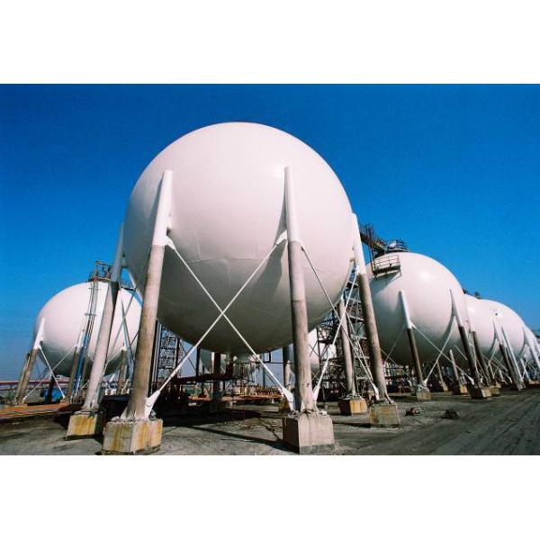 6000 Cbm 3000ton LPG Spherical Storage Tank