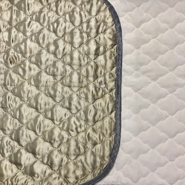 Maxsharer Grounding Pad Silver Mat 18*36 Inch Earthing Mat Silver Fiber Comfortable Bed Mats Sheet ESD Grounded
