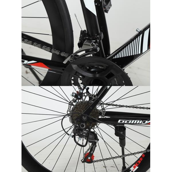 Adult Road Bike Carbon Frame Road Bicycle with 700*25C Tire and MicroNEW System
